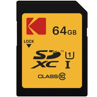 کارت حافظه SDXC کداک مدل PREMIUM کلاس 10 استاندارد U1 سرعت 85MBps ظرفیت 64 گیگابایت