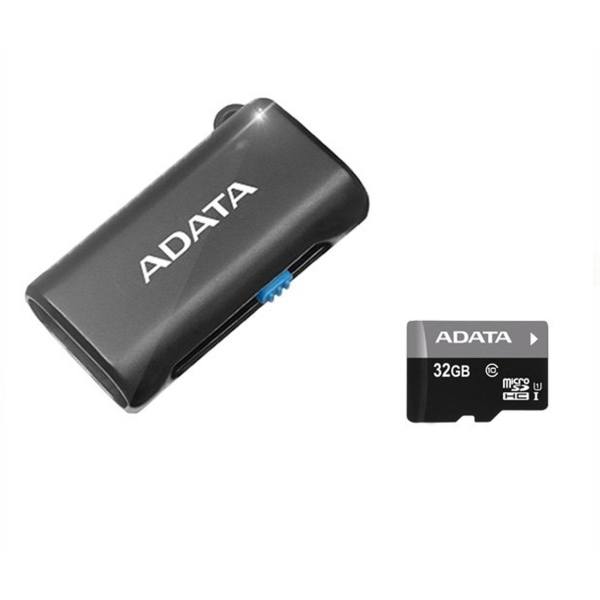 کارت حافظه microSDHC ای دیتا مدل Premier کلاس 10 استاندارد UHS-I U1 سرعت 100MBps ظرفیت 16 گیگابایت به همراه آداپتور SD