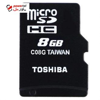 کارت حافظه microSDHC توشیبا مدل THN-M کلاس 10 استاندارد UHS-I U1 سرعت 40MBps ظرفیت 8 گیگابایت