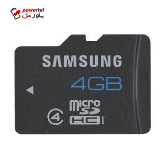 کارت حافظه microSDHC سامسونگ مدل MMB  کلاس 4 استاندارد UHS-I U1 سرعت 90MBps ظرفیت 4 گیگابایت