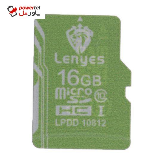 کارت حافظه microSDHC لنیس مدل 10812 کلاس 10 ظرفیت 16 گیگابایت