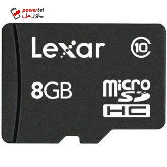 کارت حافظه microSDHC لکسار مدل Mobile کلاس 10 ظرفیت 8 گیگابایت