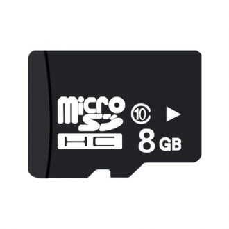 کارت حافظه microSDHC  مدل DR8001 کلاس 10استاندارد HC ظرفیت 8 گیگابایت وکیوم آبی به همراه آداپتور SD