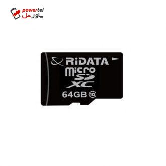 کارت حافظه microSDXC ری دیتا مدل High Speed کلاس 10استاندارد XC-I U1 سرعت 80MBps 633X ظرفیت 64 گیگابایت