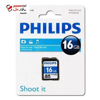 کارت حافظه فیلیپس SD Card 16GB Class 10 FM16SD45B