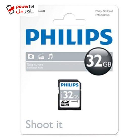 کارت حافظه فیلیپس SD Card FM32SD45B Class10 32GB