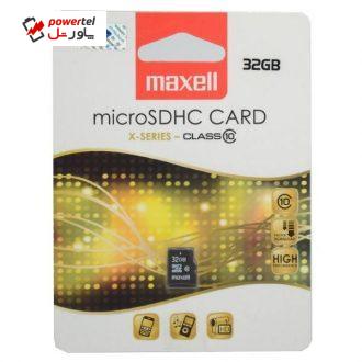 کارت حافظه مکسل microSDHC Card 32GB x-Series Class 10