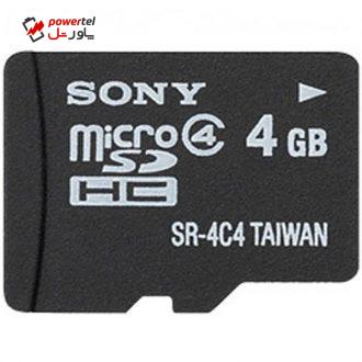 کارت حافظه ی میکرو SD سونی کلاس 4 – 4 گیگابایت