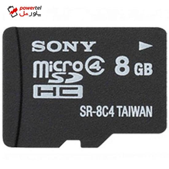 کارت حافظه ی میکرو SD سونی کلاس 4 - 8 گیگابایت