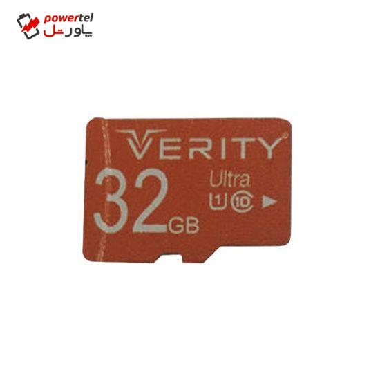 کارت حافظه‌ microSDHC وریتی مدل 633x کلاس 10 استاندارد UHS-I U1 سرعت 95MBps ظرفیت 32 گیگابایت