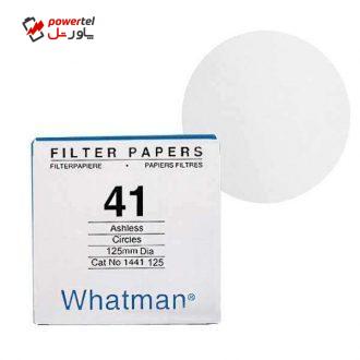 کاغذ صافی آزمایشگاه واتمن مدل W125
