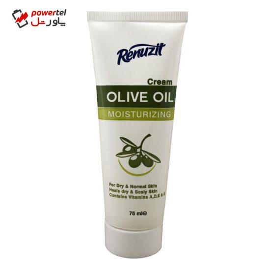 کرم مرطوب کننده رینو زیت مدل OLIVE OIL حجم 75 میلی لیتر