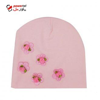 کلاه دخترانه طرح گل رز کد mp494
