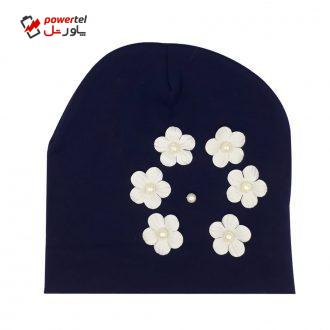 کلاه دخترانه طرح گل کد mp495