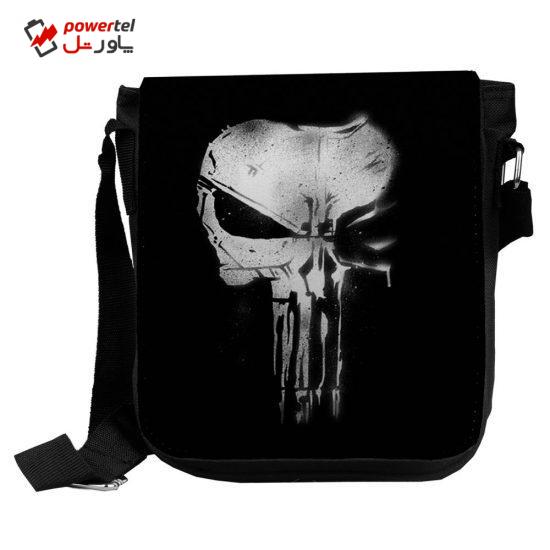 کیف دوشی طرح Punisher Skull کد KD260