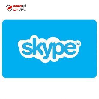 گیفت کارت 25 دلاری اسکایپ مدل SKP25